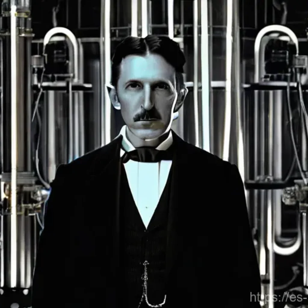 세르비아 유명 인물 - **Nikola Tesla: The Visionary Innovator**
    A sophisticated, historically accurate portrayal of Ni...